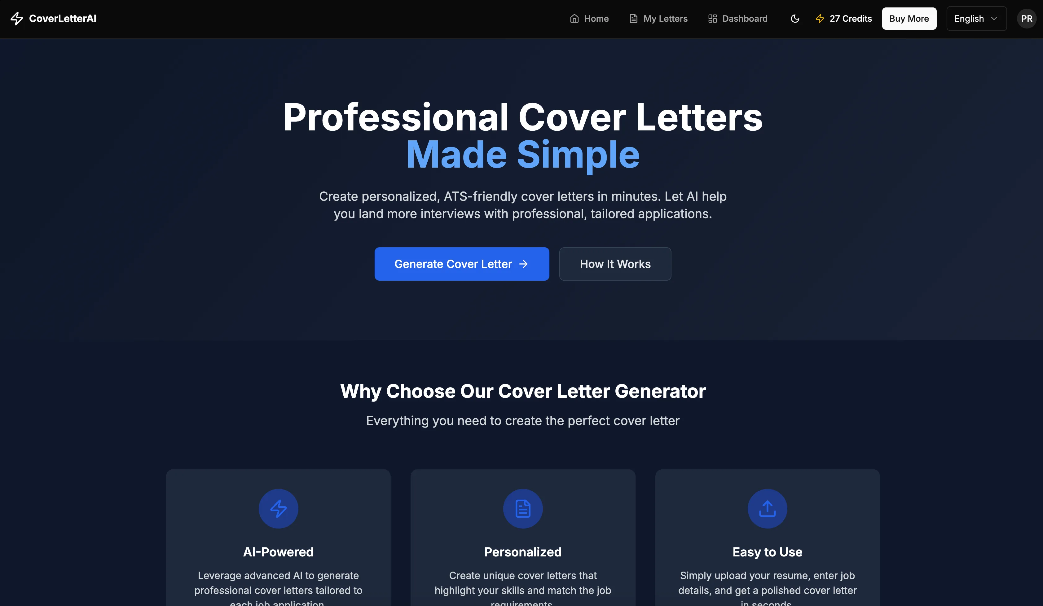 Cover Letter AI