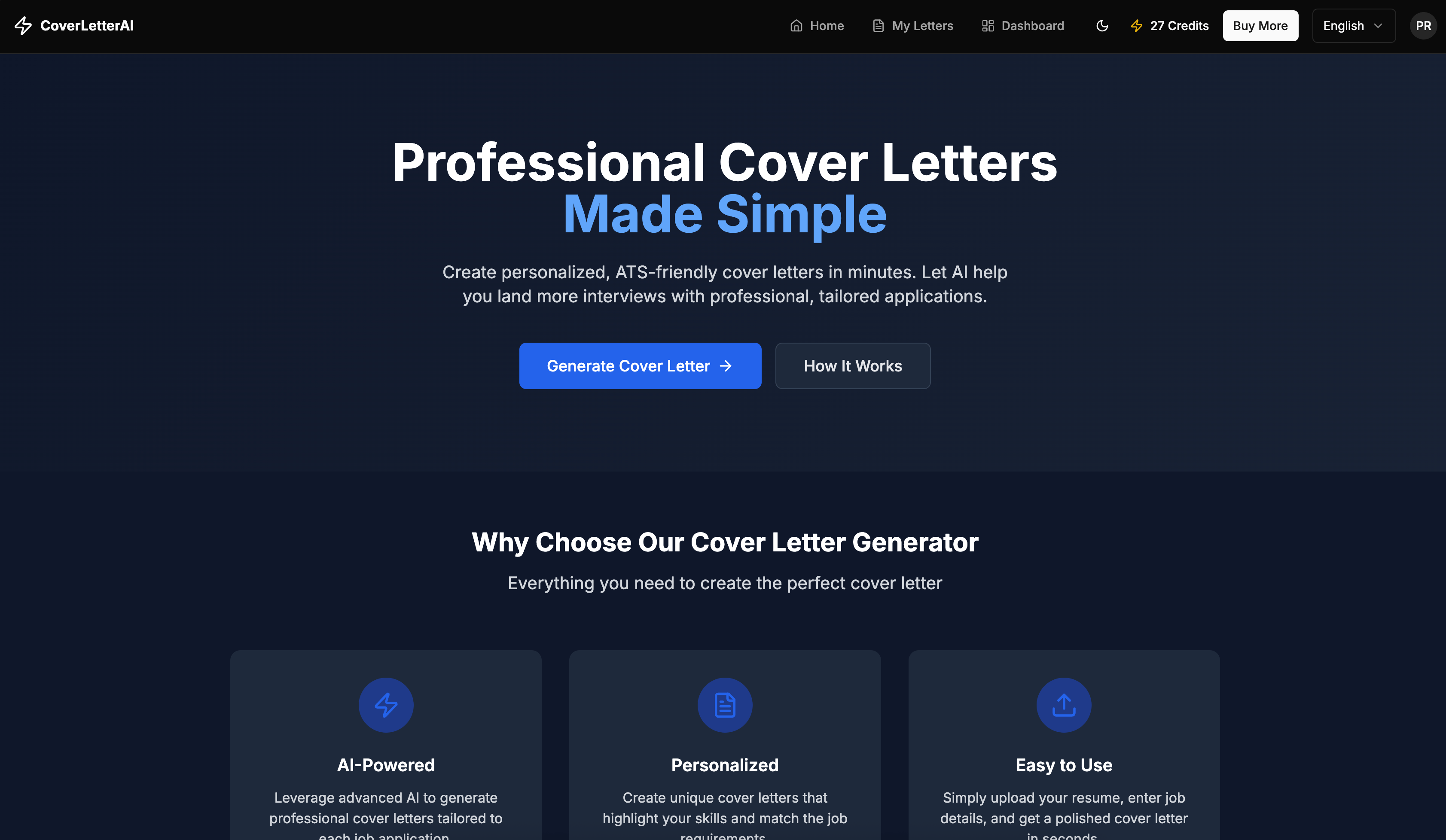 Cover Letter AI